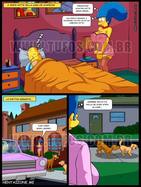 I Simpson Porno - La cagnolina Marge (2/13)